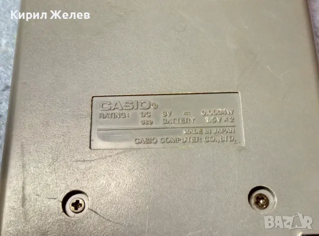 CASIO fx-82LB FRACTION MADE in JAPAN Стар МАРКОВ ОРИГИНАЛЕН МНОГОФУНКЦИОНАЛЕН КАЛКУЛАТОР КАСИО 35974, снимка 3 - Друга електроника - 47655467