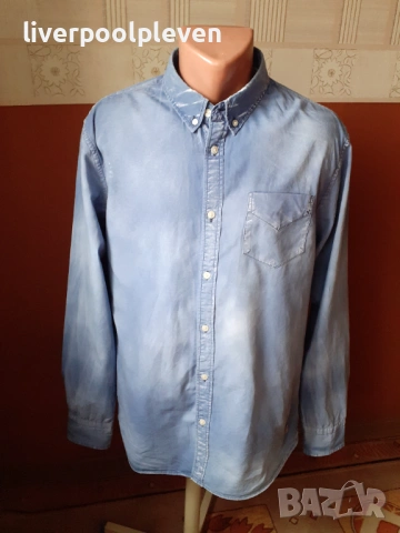 👉Scotch&Soda Original L деним, снимка 2 - Ризи - 53398518