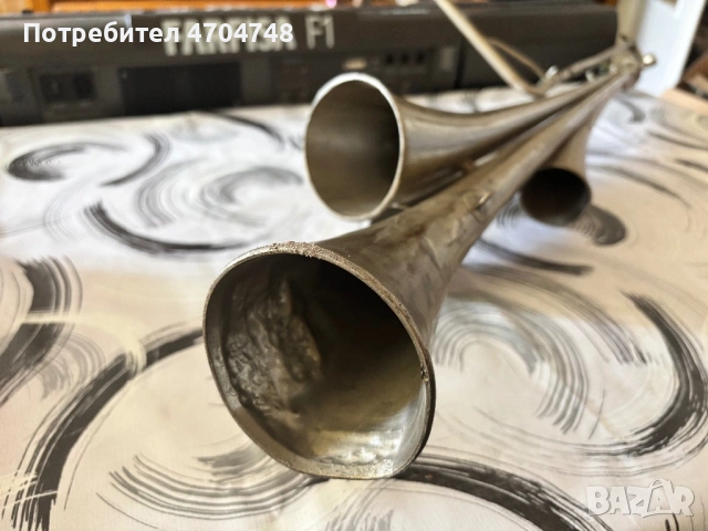 Голям фанфар, снимка 9 - Антикварни и старинни предмети - 53757370