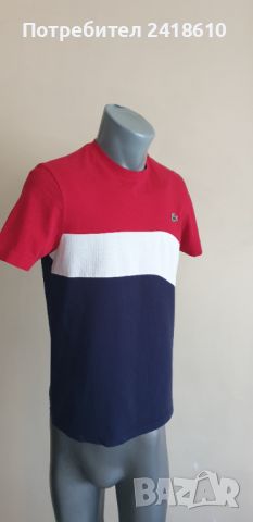 Lacoste Sport Pique Cotton Mens Size S ОРИГИНАЛ! Мъжка Тениска!, снимка 3 - Тениски - 46279601