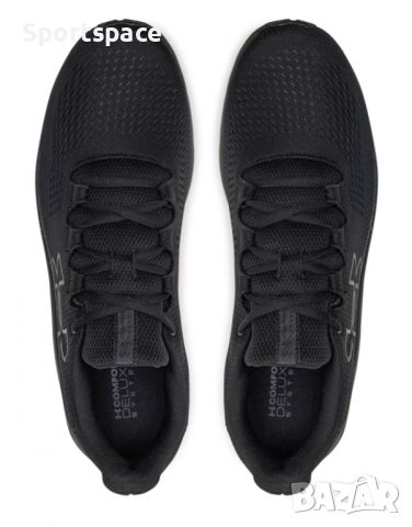 UNDER ARMOUR Charged Pursuit 3 Big Logo Running Shoes Black, снимка 4 - Маратонки - 46431662