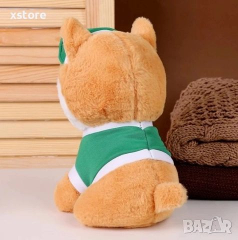 Мека плюшена играчка К у ч е К о р г и с шапка и тениска в различни цветове 30см, снимка 5 - Плюшени играчки - 52740571