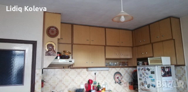 Секция от шкафове за стена словенски дъб