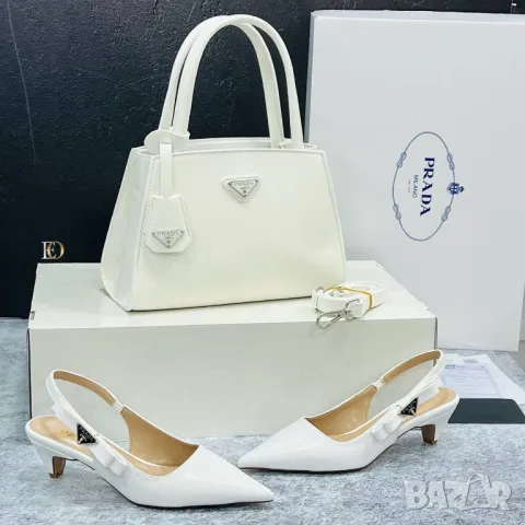 дамски обувки на ток и чанта prada milano michael kors , снимка 6 - Чанти - 46965829