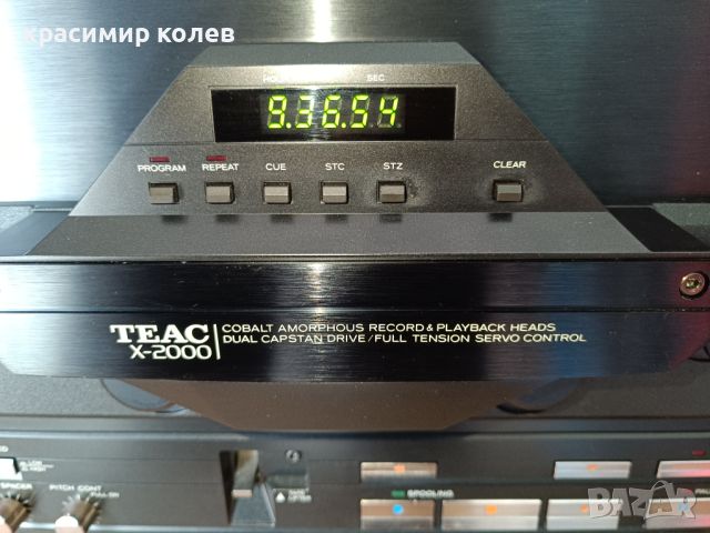 магнетофон "TEAC X-2000", снимка 3 - Декове - 45323846