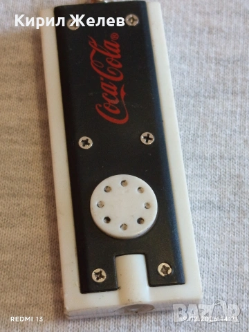 Рекламен ключодържател COCA COLA с фенерче за КОЛЕКЦИЯ ДЕКОРАЦИЯ 41756, снимка 2 - Колекции - 53535922