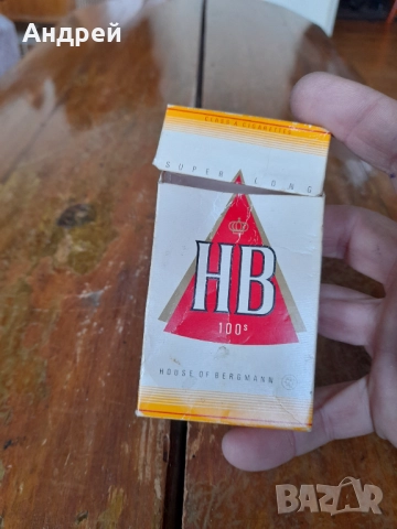 Кутия от цигари HB, снимка 3 - Колекции - 52940576