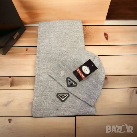 шапка и шал hugo boss the north face guess prada burberry celine  , снимка 15 - Шапки - 50731577