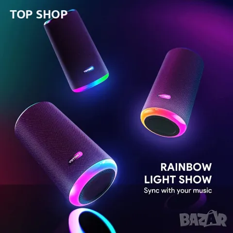 Нов Bluetooth Водоустойчив високоговорител Колонка 16W стерео звук, снимка 3 - Bluetooth тонколони - 49956822