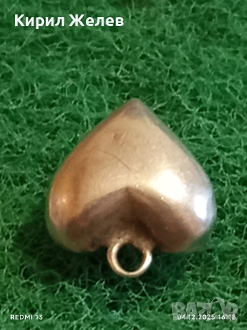 Романтична сребърна висулка СЪРЦЕ ❤️ много красива 52400, снимка 6 - Колиета, медальони, синджири - 52652282