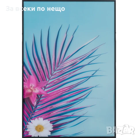 Картина Тропически растения с рамка, 40*60 см Код P859