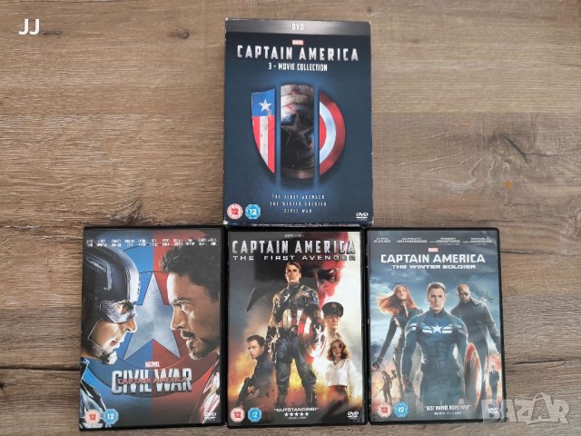 Marvel Марвел DVD филми Spider-Man, Avengers Thor Captain America, снимка 6 - DVD филми - 45698835
