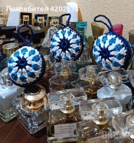 Ръчно изработени Коледни играчки , снимка 16 - Декорация за дома - 52384441