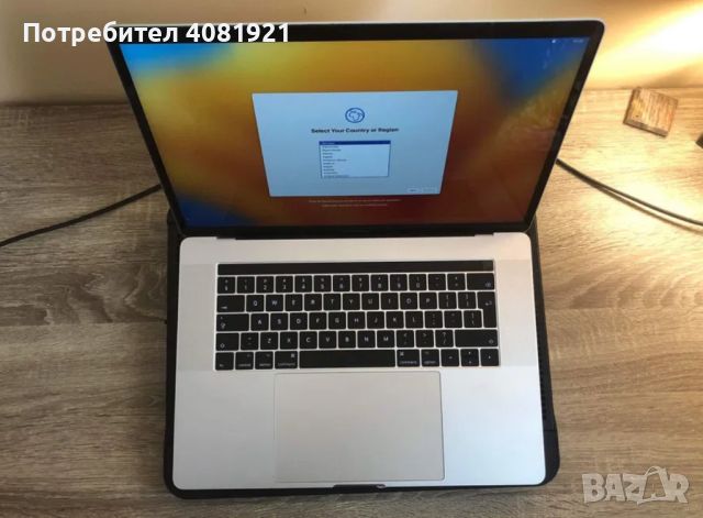 MacBook Pro 15', 2017, Radeon Pro, снимка 1 - Лаптопи за работа - 45506770