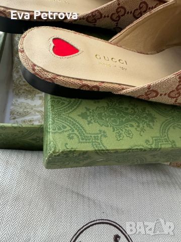 Gucci Princetown дамски чехли 38,39 , снимка 4 - Чехли - 41864092