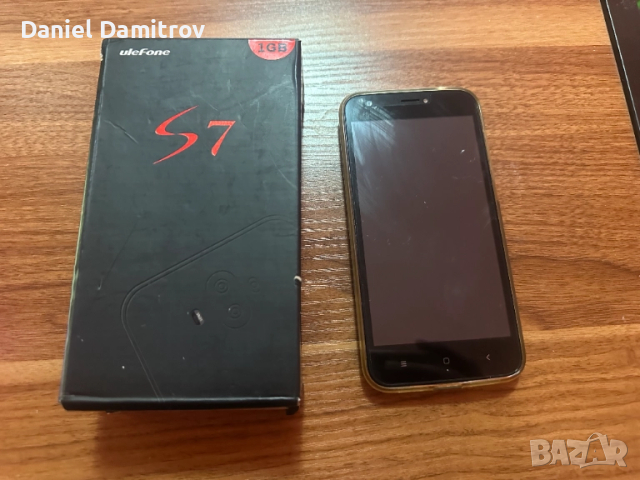 Смартфон Ulefone S7, Dual SIM, 8GB Storage, 1GB RAM, 3G, Blue