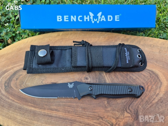 Тактически нож Benchmade Nimravus 140BKSN с текстилна кания,два цвята, снимка 6 - Ножове - 50246648