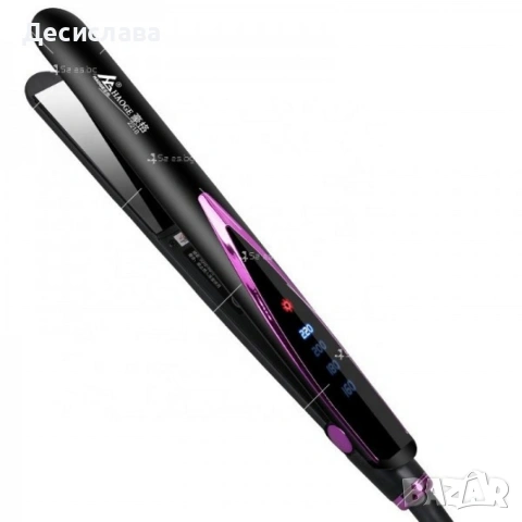 Професионална преса за коса с турмалинови керамични плочи + Подарък, снимка 11 - Преси за коса - 54031427