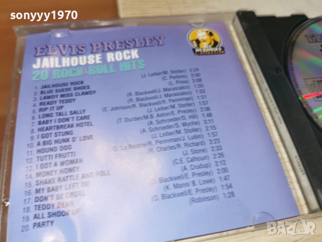 ELVIS PRESLEY CD-ВНОС GERMANY 0204261544H2E6R, снимка 15 - CD дискове - 54067288