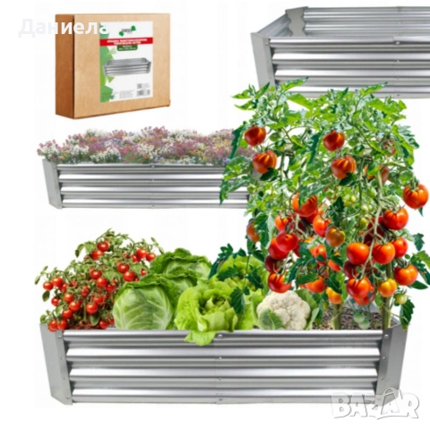 Леха за зеленчуци и цветя метална - поцинкована, снимка 6 - Други - 53618346