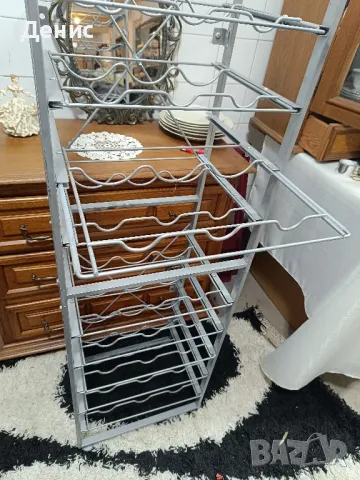 метална немска стойка за бутилки, снимка 2 - Други стоки за дома - 49383049