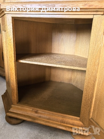 Ъглова витрина Антик , снимка 9 - Секции и витрини - 52800720