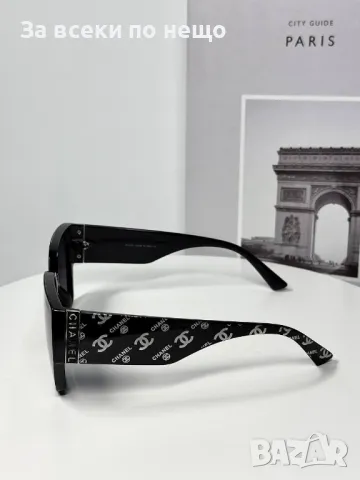 Chanel Слънчеви Очила С UV400 Защита С ПОДАРЪК🎁Калъф Шанел - Различни Цветове Код E117, снимка 3 - Слънчеви и диоптрични очила - 50231602