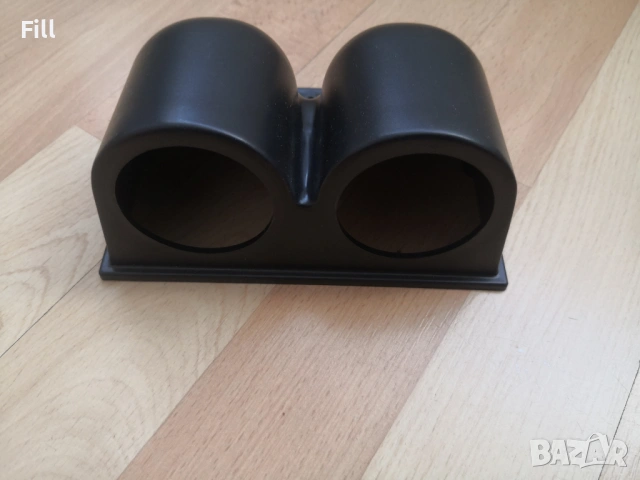 Двойна стойка за измервателни уреди 52мм, снимка 2 - Аксесоари и консумативи - 53824526