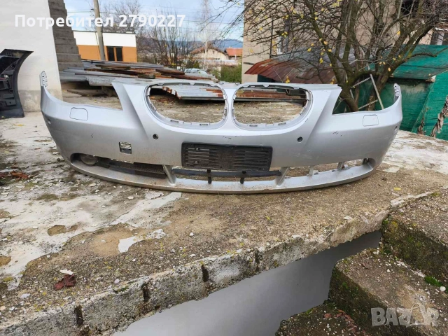 Продавам предна броня за Bmw E60