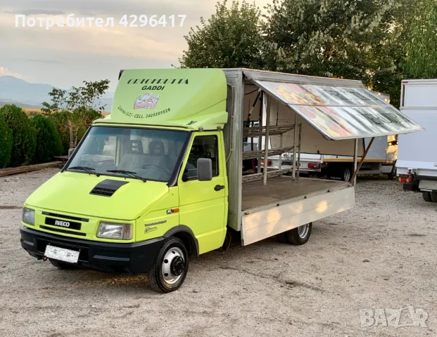 Iveco Daily 3512* МОБИЛЕН МАГАЗИН* 4.50м.* НОВ ВНОС ИТАЛИЯ, снимка 1 - Каравани и кемпери - 47930178