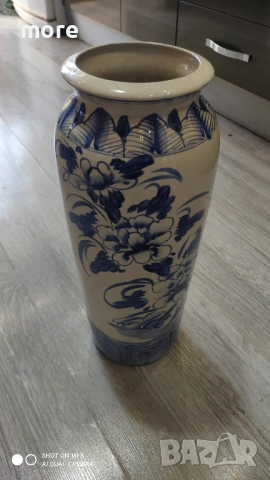 Голяма Порцеланова Подова Ваза 