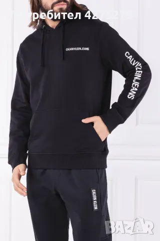 Calvin Klein jeans Суичър M, снимка 1 - Суичъри - 49339041