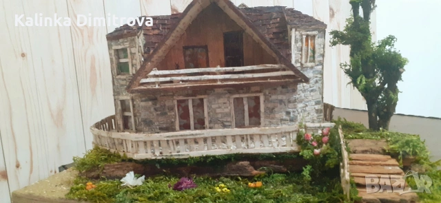 Макети на къщи-ръчна изработка., снимка 3 - Декорация за дома - 53378726