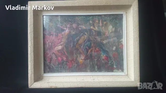 Оригинална Стара картина Г.Машев , снимка 11 - Колекции - 50394504