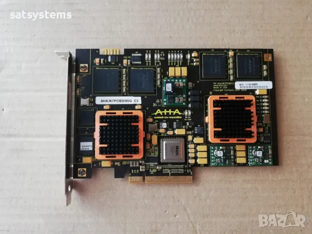 AHA GZIP AHA367 PCI-Express 10.0 Gbits/sec Compression Decompression Accelerator Card, снимка 1 - Други - 47828429