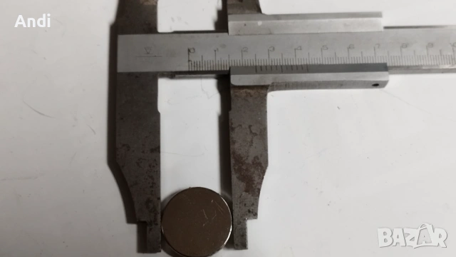 Магнити - малки кръгли 25/2,5 мм с шпилка , снимка 13 - Други инструменти - 53477485