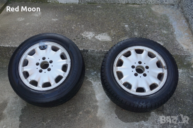 4 Броя Оригинални Алуминиеви Джанти за Mercedes Е класа W210 7Jx15H2 ET37 Made In Germany, снимка 2 - Гуми и джанти - 51809470