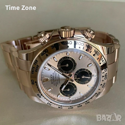 Rolex Cosmograph Daytona 40mm Rose Gold Rose Gold Dial Automatic Различни Варианти, снимка 7 - Мъжки - 54042343
