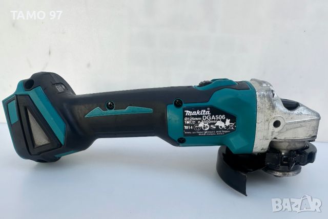 Makita DGA 506 - Безчетков ъглошлайф 18V, снимка 3 - Други инструменти - 45288486