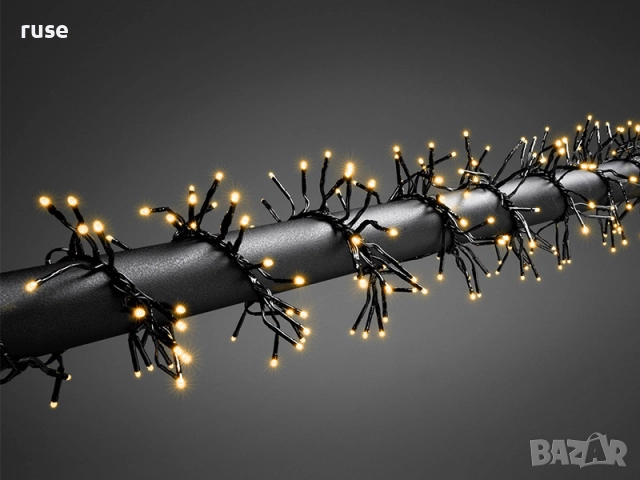 НОВИ! Гирлянд 3D лампички 576 LED 5м 8 режима дистанционно, снимка 10 - Декорация за дома - 52405399