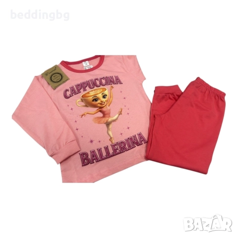 #Детски #пижами от 100% пениран памук за момичета, българско производство, размери 24-36., снимка 8 - Детски пижами - 51616339