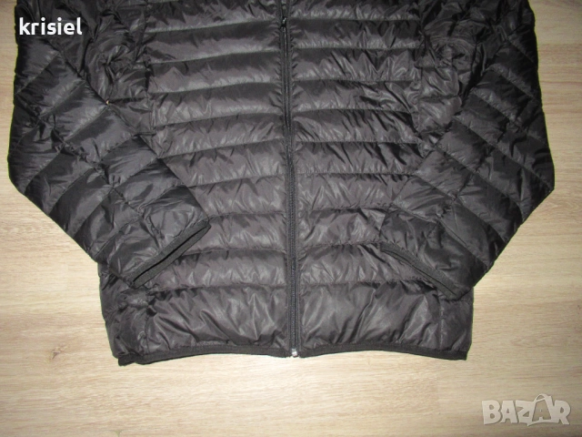 ПРОЛЕТНО ОЛЕКОТЕНО МЪЖКО ЯКЕ- с гъши пух--М номер, снимка 5 - Якета - 53937223
