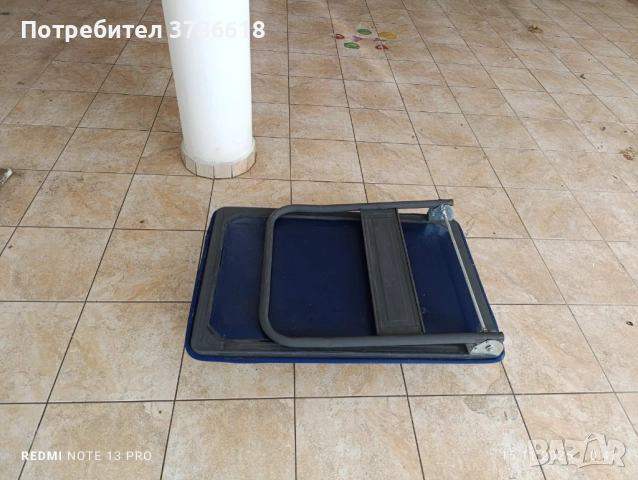 Количка на колела за пренасяне на багаж със згъваема дръжка, снимка 3 - Друго търговско оборудване - 52420453