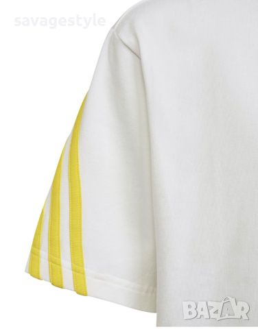 Детска тениска ADIDAS x Classic Lego Tee White/Yellow, снимка 4 - Детски тениски и потници - 46215492