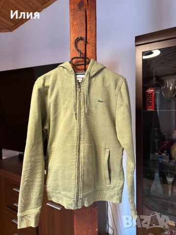 Lacoste горнище зелено S 