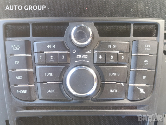 Модул панел радио Опел Астра 11г / Opel Astra J - 133372188, снимка 2 - Части - 52980536