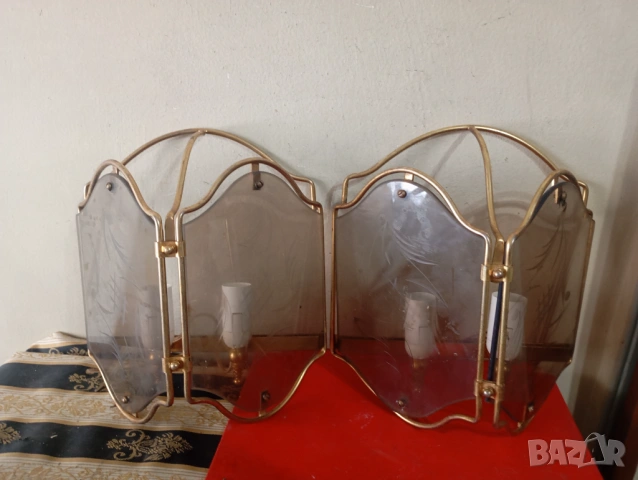 Два винтидж аплика комплект