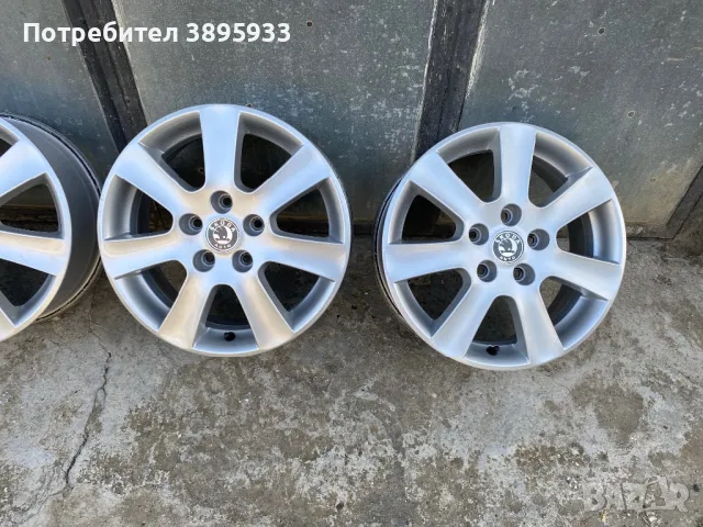 Оригинални джанти BORBET за VW Caddy, Golf V VI, Jetta, Touran, Audi, Skoda и др., снимка 3 - Гуми и джанти - 43838962