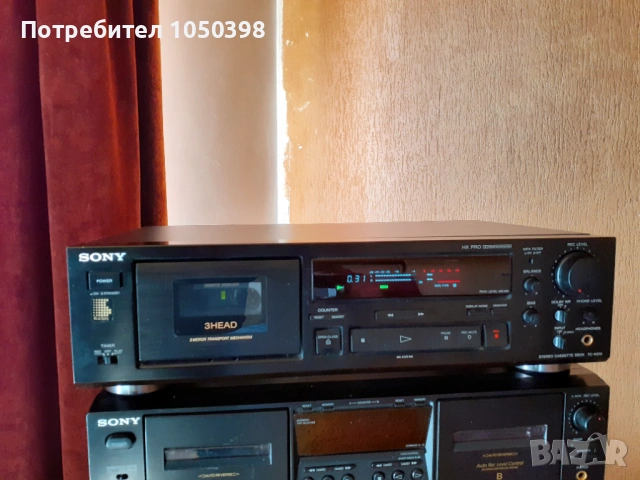 Перфектен дек SONY TC- K570- три глави и три мотора- Японски - като Нов, снимка 2 - Декове - 53782508
