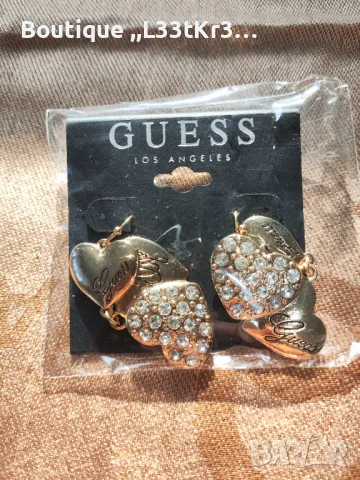 обеци LOS ANGELES GUESS, снимка 1 - Обеци - 46849430